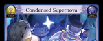 Condensed Supernova