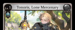 Tonoris, Lone Mercenary