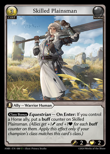 Skilled Plainsman