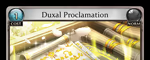 Duxal Proclamation