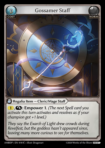 Gossamer Staff