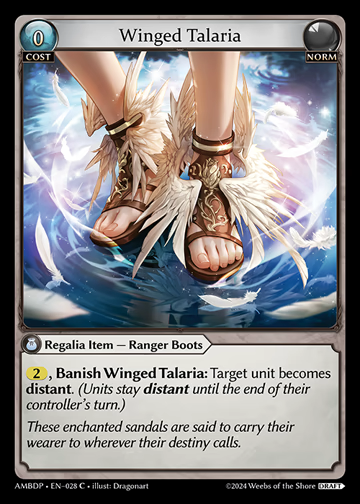 Winged Talaria