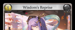 Wisdom's Reprise