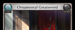 Ornamental Greatsword