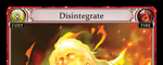 Disintegrate