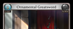 Ornamental Greatsword