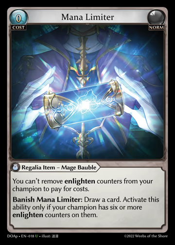 Mana Limiter