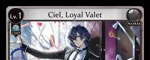 Ciel, Loyal Valet