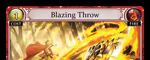 Blazing Throw