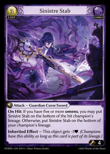 Sinistre Stab