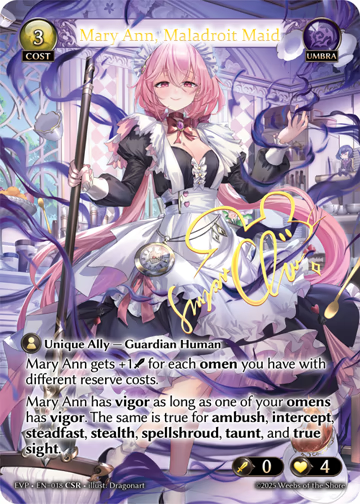 Mary Ann, Maladroit Maid