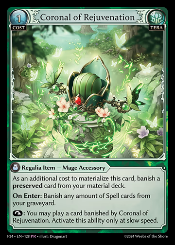 Coronal of Rejuvenation