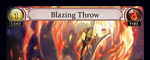 Blazing Throw