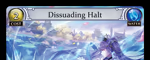 Dissuading Halt