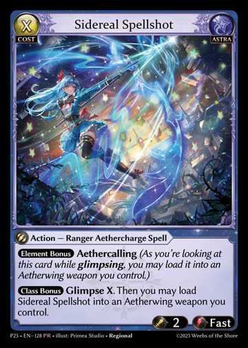 Sidereal Spellshot