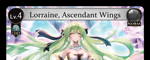 Lorraine, Ascendant Wings