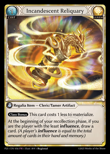 Incandescent Reliquary