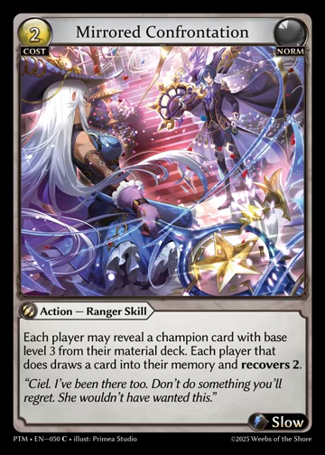 Mirrored Confrontation