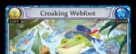 Croaking Webfoot