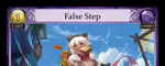 False Step