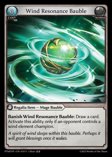 Wind Resonance Bauble