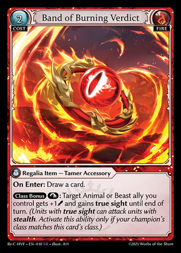 Band of Burning Verdict