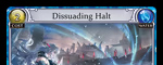 Dissuading Halt