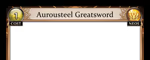 Aurousteel Greatsword