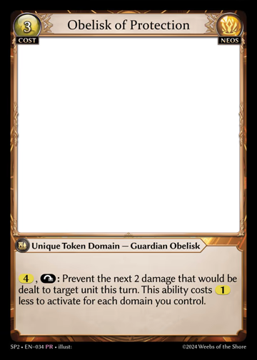 Obelisk of Protection